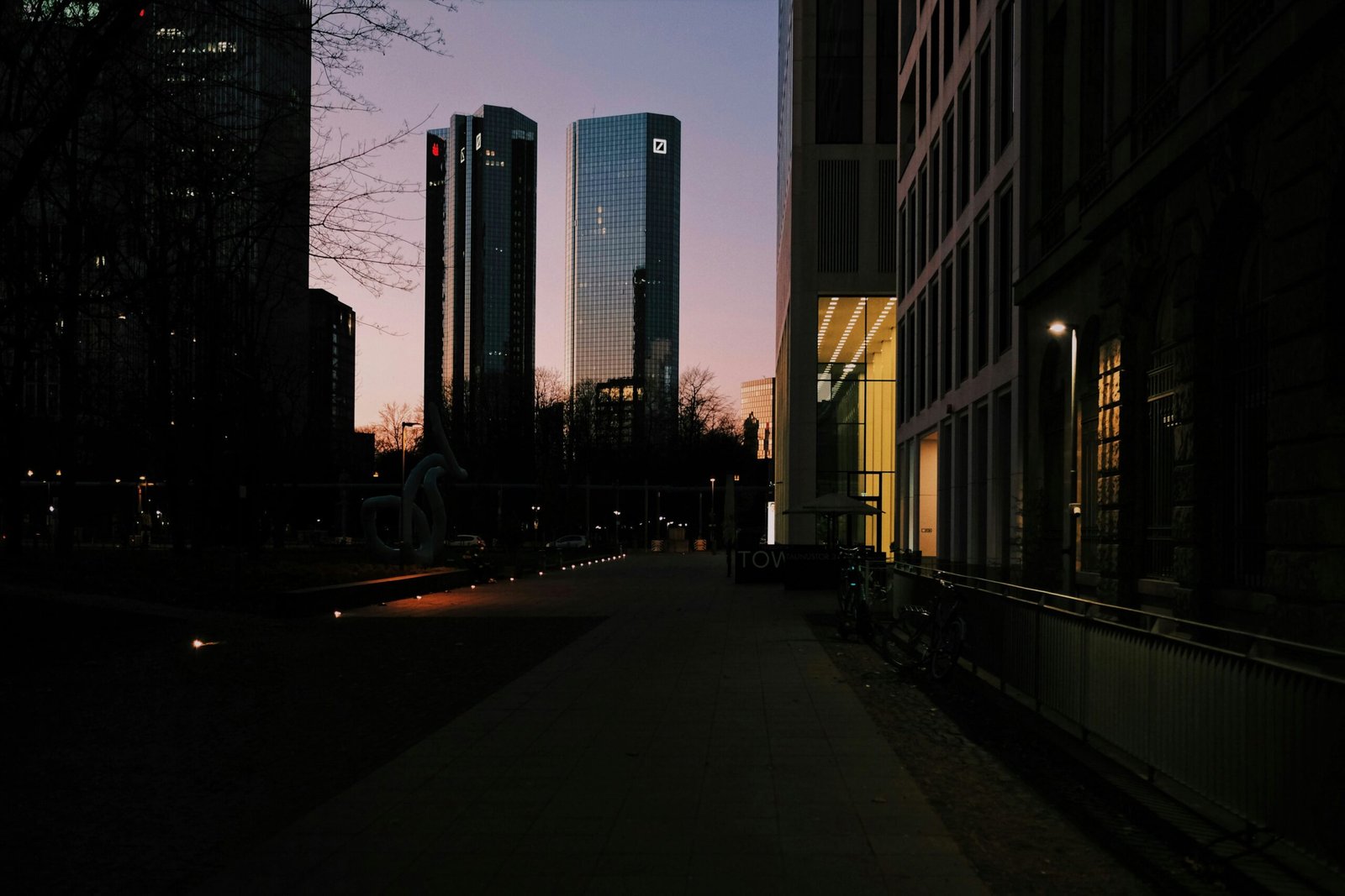 city buildings during night time