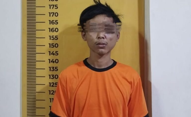 Patroli Reskrim Polsek Pinang Amankan Pelaku Modus Transaksi COD, Ancam Korban dengan Sebilah Golok