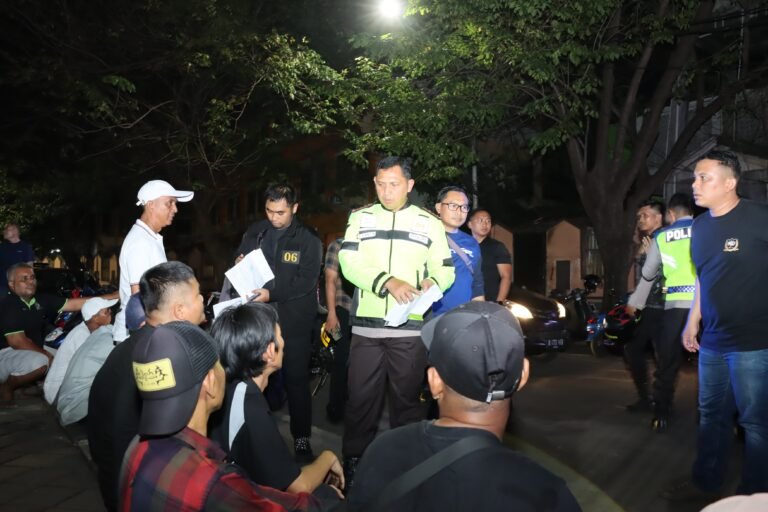 Sasar Lokasi Keramaian, Tim Patroli Anti Premanisme di Kota Tangerang Amankan 34 orang