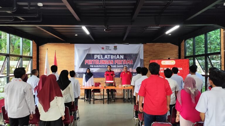 PMI Kabupaten Tangerang Gelar Pelatihan Pertolongan Pertama Dasar