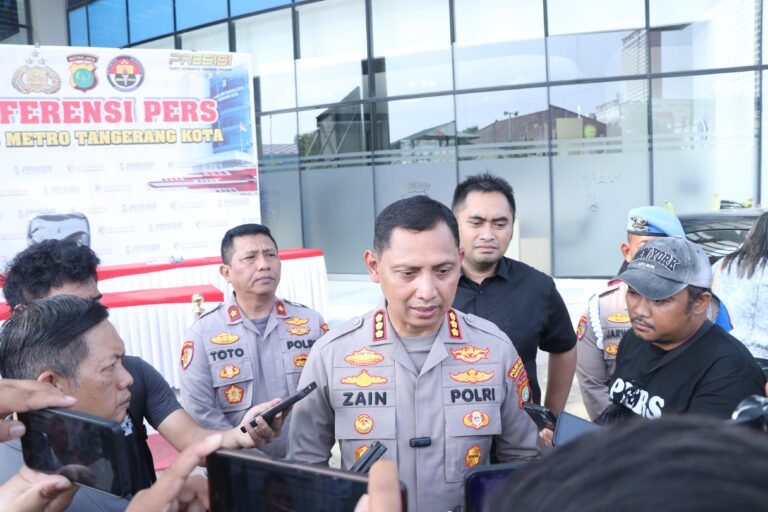 Respon Cepat, Polres Metro Tangerang Kota Amankan Pelaku Penyerang Warga Gunakan Sajam di Pondok Bahar