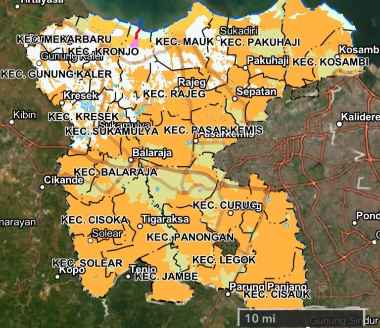 Selaraskan Dengan Pusat dan Provinsi, Pemkab Tangerang Akan Lakukan Evaluasi RTRW