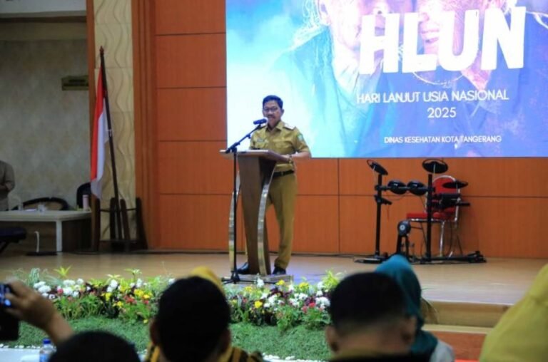 Di Momen HLUN 2025, Wali Kota Sachrudin: Mari Wujudkan Lansia Sumringah di Kota Tangerang