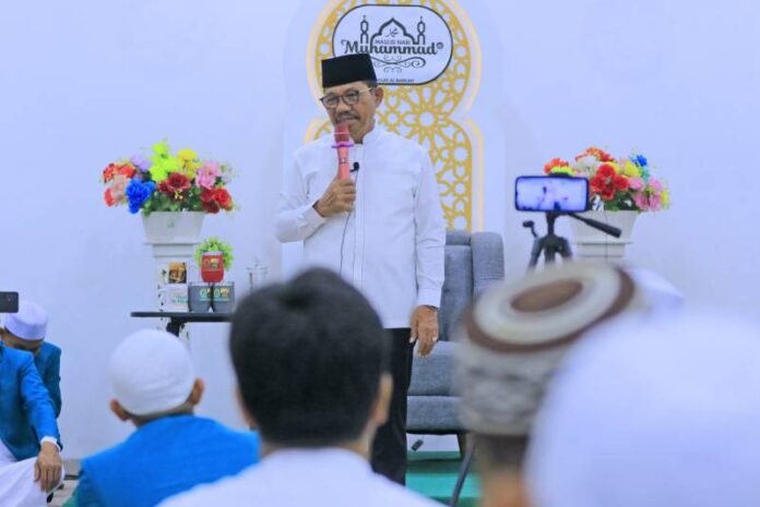 Hadiri Peringatan Maulid, Wali Kota Sachrudin Tekankan Pentingnya Pembangunan Berlandaskan Nilai Agama