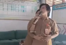 Viral! Kepsek dan Guru SD di Pandeglang Berduet Karaoke Pakai Seragam Dinas Tuai Kritik