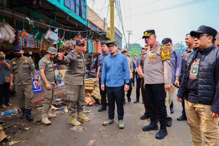Wakil Wali Kota Tangsel Pimpin Penataan Pasar Serpong demi Kenyamanan Warga