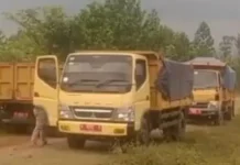 Lima Truk Kabupaten Serang Buang Sampah di Lebak, DLH Bergerak Cepat Tutup Lokasi