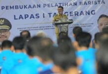 Pemkot Tangerang Berikan Pelatihan Warga Binaan, Sachrudin: Bekal untuk Mandiri dan Berkarya di Tengah Masyarakat