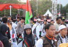 Polisi Siagakan 1.722 Personel Amankan Aksi Solidaritas Palestina di Monas