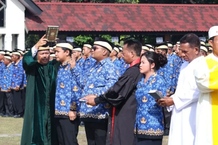 Bupati Maesyal Lantik 8.205 PPPK Paruh Waktu Kabupaten Tangerang