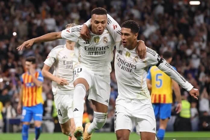 Pesta Gol di Bernabeu! Real Madrid Kian Kokoh di Puncak LaLiga