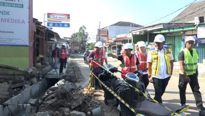 Pemkab Tangerang Gaspol Tuntaskan 28 Titik Drainase Hingga Akhir 2025