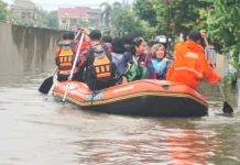 Usai Diguyur Hujan, 18 Titik di Tangsel Terendam Banjir dan Ratusan Warga Terdampak