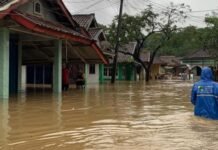 Sungai Cielor Meluap, Ribuan Warga Pandeglang Terendam Banjir