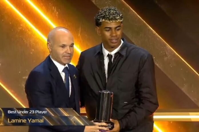 Dominasi Barcelona di LaLiga Awards 2025, Raphinha dan Yamal Bersinar