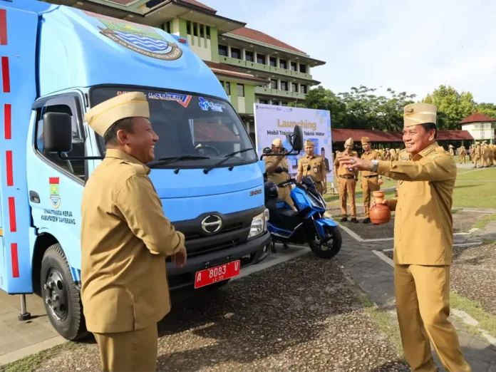 Akses Pelatihan Makin Mudah, Mobil Training Servis Motor Resmi Diluncurkan