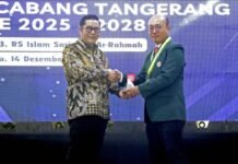 Hadiri Pelantikan IDI, Maryono Dorong Penguatan Kolaborasi untuk Peningkatan Kesehatan Masyarakat