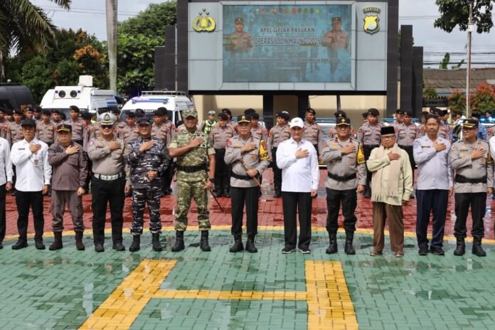 Polda Banten Kerahkan 2.835 Personel Dalam Operasi Lilin Maung 2025, Antisipasi Lonjakan Wisata dan Cuaca Ekstrem