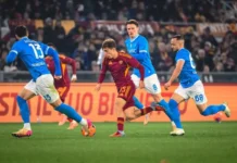 AS Roma Gagal ke Puncak Klasemen Liga Italia Setelah Kalah 0-1 dari Napoli