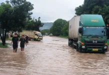 Banjir Kembali Rendam Kawasan Industri Ciwandan, Aktivitas Warga Terganggu