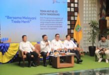 Pemkot Tangerang Launching Logo HUT ke-33 Kota Tangerang, Bersama Melayani Tanpa Henti