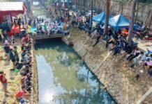 Bukan Cuma Lomba, Warga Tangerang Rayakan Kemerdekaan Sambil Mancing