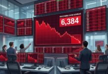 IHSG Jatuh Lagi, Ditutup di Bawah 6.400