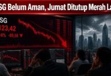 IHSG Belum Aman, Jumat Ditutup Merah Lagi!