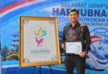 Logo HUT Tangerang Punya Cerita Kacang Benih hingga Ayam Wareng